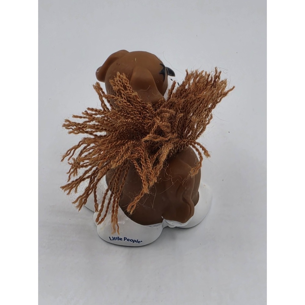Fisher Price Little People Touch & Feel St. Bernard Puppy Dog Rare! Super Cute! - Picture 2 of 6